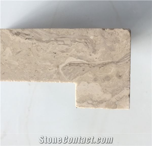 Crema Habitat Fossile Shellstone Pool Deck