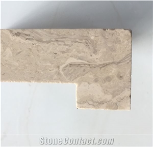 Crema Habitat Fossile Shellstone Pool Deck