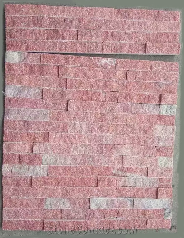 China Split Face Culture Stone Slate Pink Grey Etc