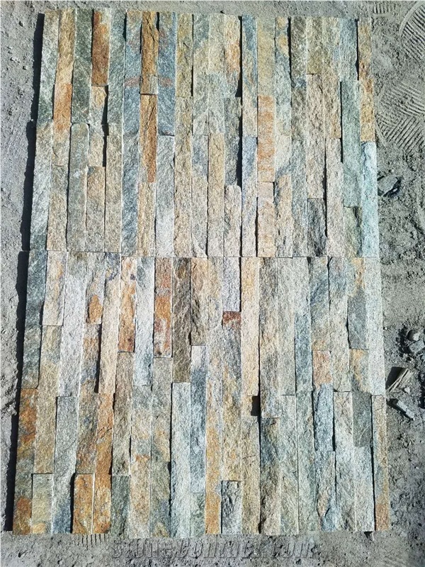 China Split Face Culture Stone Slate Pink Grey Etc