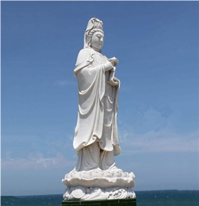 Famous Goddness Matsu Sculpture Hand Carving