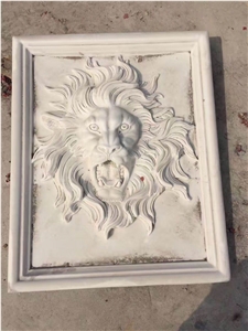 Garden Decoration Handcraft Lion Head Sculpture