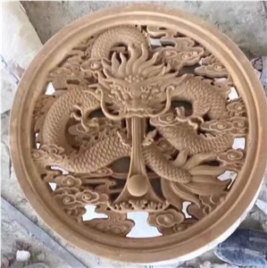 Hollow Out Granite Hand Carving Sculpture