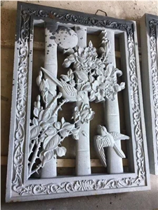 Hollow Out Granite Hand Carving Sculpture