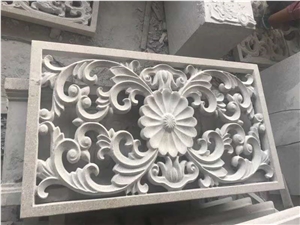 Hollow Out Granite Hand Carving Sculpture