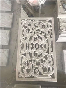 Hollow Out Granite Hand Carving Sculpture