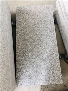 Light Grey Granite Tile Flamed Flooring Tile Wall