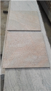 Rust Yellow White Pink Green Quartzite Cultured Stone