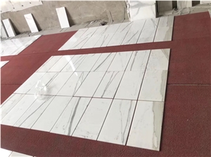 White Marble Floor Calcatta White Status White