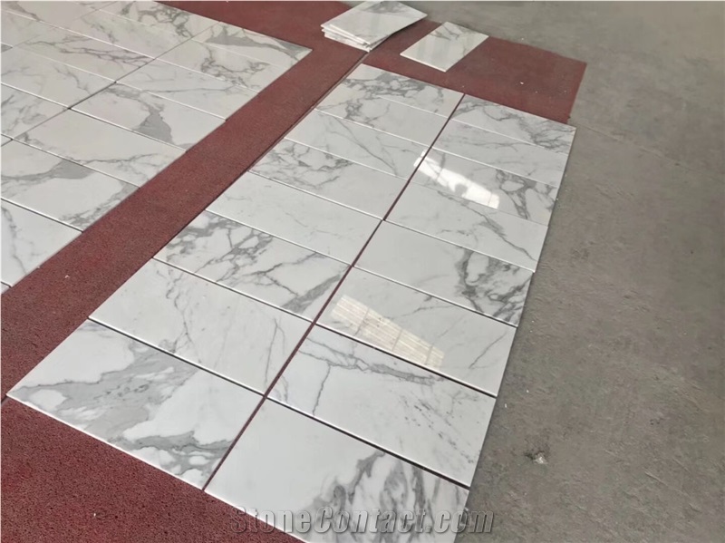 White Marble Floor Calcatta White Status White