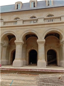 Yellow Sandstone Honed Cladding Tile Window Sill