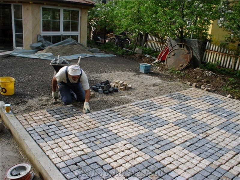 Cube Stone,Paving Stone,All Sides Split,G682