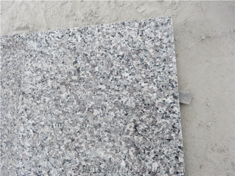 Grey Granite Slab&Tile Flooring Tombstone Monument