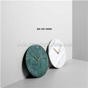 Beautiful Decoration Marble Clock for Hot Sale