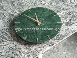 Interior Design Wall Marble Clock White Wall Clock
