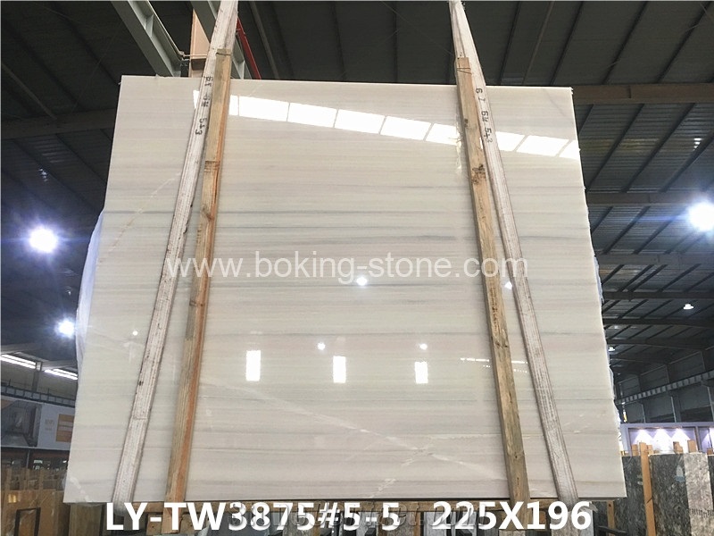 Athens White Pure White Onyx Slabs Grey Veins