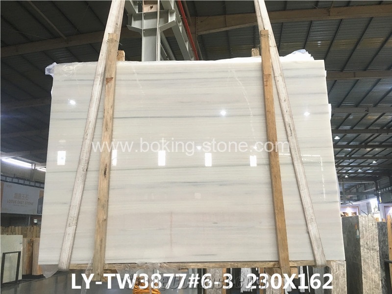 Athens White Pure White Onyx Slabs Grey Veins