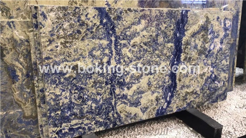 Brazil Sodalite Blue Namibia Granite Slabs