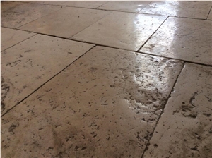 Really Antique French Limestone Floors