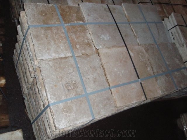 Really Antique French Limestone Floors