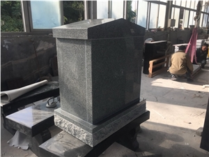 Granite Cremation Roof Top Two Niches Columbarium