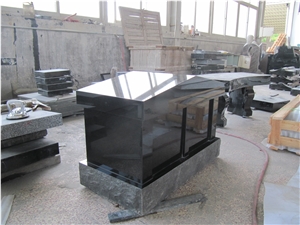 Shanxi Black Granite Cremation Niches