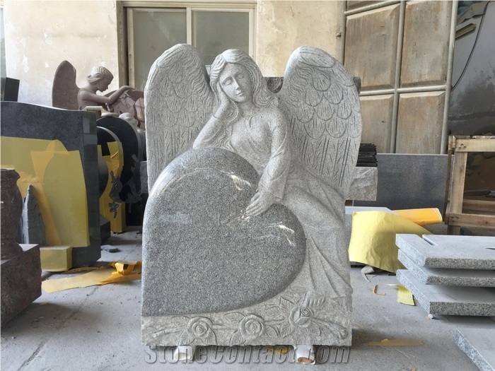 Shanxi Black Granite Stone with Heart