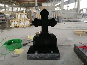 Shanxi Jet Black Granite Cross