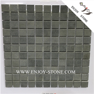 China Basalt Brick Mosaic, Black Basalt Mosaic