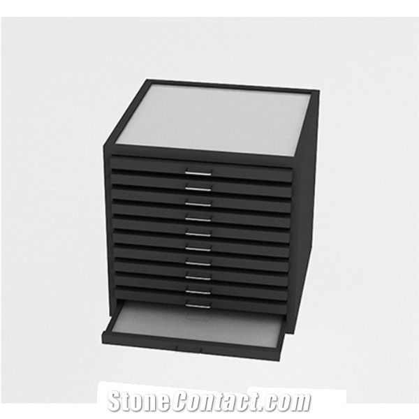 China Ceramic Tile Display Rack Drawer Sets