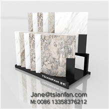 Countertop Surface Samples Display Rack for Granite Stone Marble