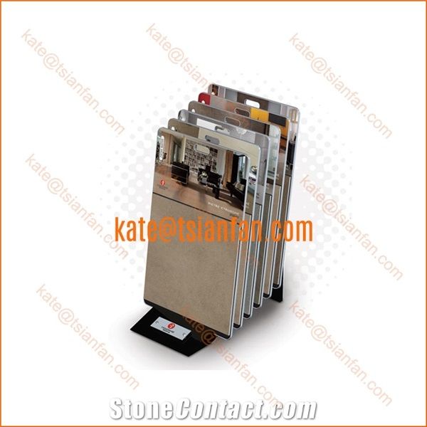 Factory Simple Ceramic Tile Display Rack Stand