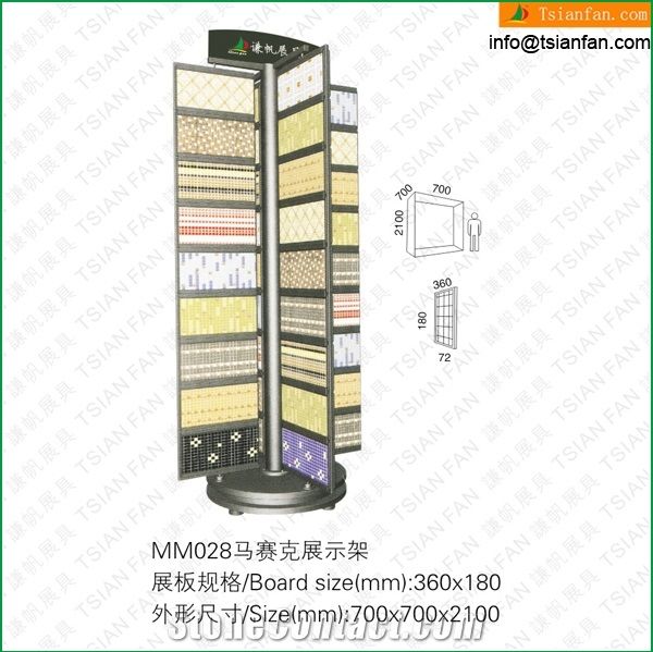 Granite and Marble Tile Display Stand