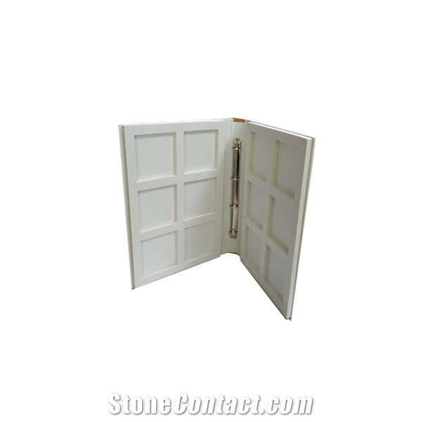 Marble&Granite Stone Display Book With Ring Binder