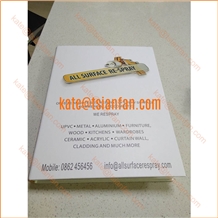 Marble&Granite Stone Display Book With Ring Binder