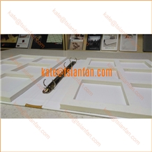 Marble&Granite Stone Display Book With Ring Binder