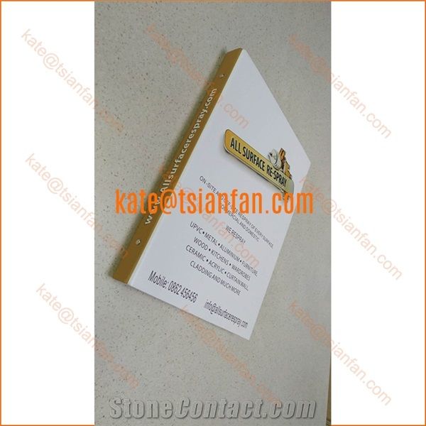 Marble&Granite Stone Display Book With Ring Binder