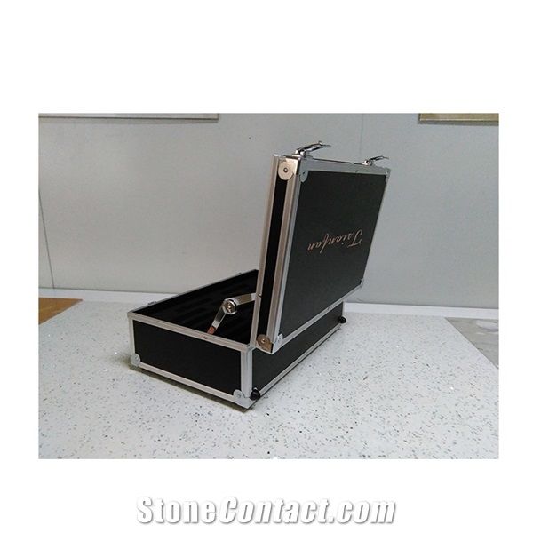 Marble Stone Sample Exhibition Display Suitcase