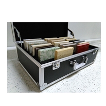Marble Stone Sample Exhibition Display Suitcase