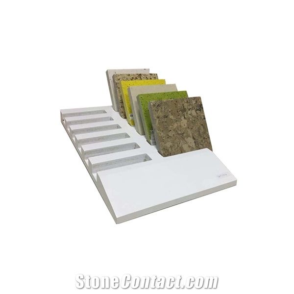 Mdf Countertop Quartz Stone Fair Display Stand