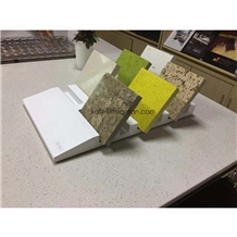 Mdf Countertop Quartz Stone Fair Display Stand