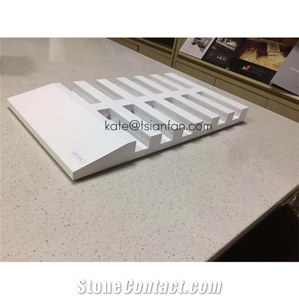 Mdf Countertop Quartz Stone Fair Display Stand