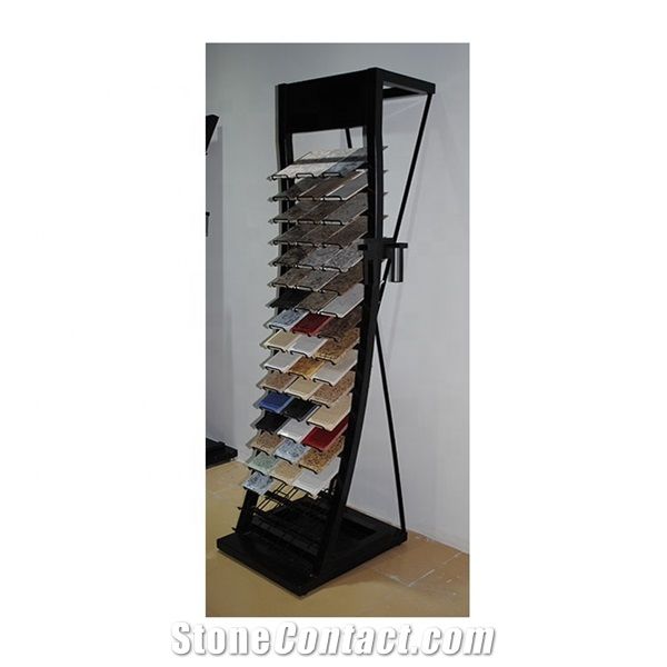 Metal Granite Sample Display for Quartz Stone