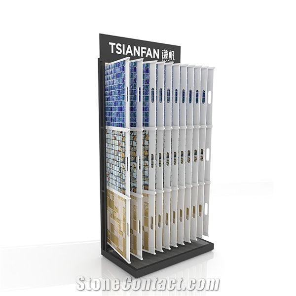 Mosaic Tile Display Rack for Showroom and Samples
