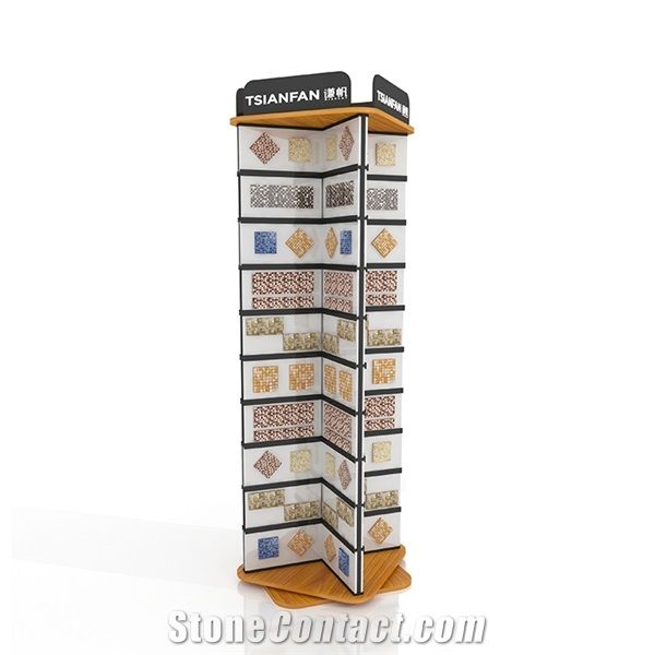 Mosaic Tile Display Rack for Showroom and Samples