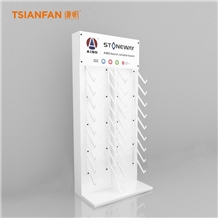 New Arrival Metal Single Slabs Tile Display Rack