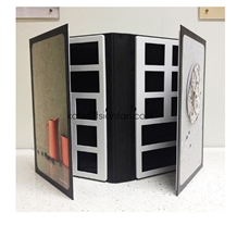 Plastic Quartz Stone Solid Surface Sample Folder