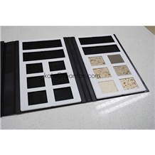 Plastic Quartz Stone Solid Surface Sample Folder