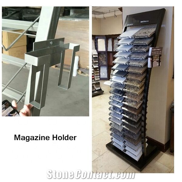 Quartz Stone Display Rack for Marble Granite