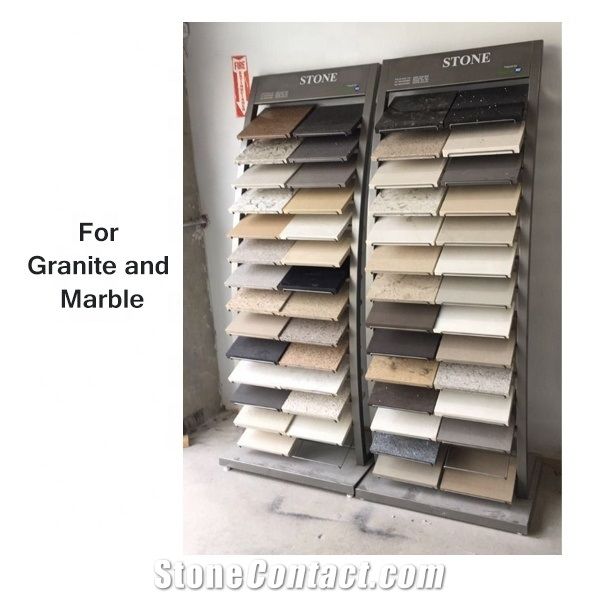 Quartz Stone Display Rack for Marble Granite
